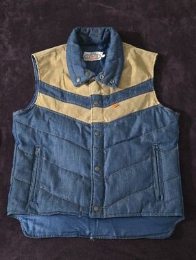 Levi's Ski Denim Goose Down Vest
